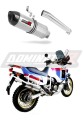 XRV 750 AFRICA TWIN RD04 EXHAUST Honda Muffler Auspuff Sportauspuff Silencer Echappement Silencieux Scarico Scarichi Escape Wydech Tłumik Carbon Tip HP1 1990 - 1992 Dominator  x
