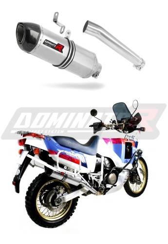 XRV 750 AFRICA TWIN RD04 EXHAUST Honda Muffler Auspuff Sportauspuff Silencer Echappement Silencieux Scarico Scarichi Escape Wydech Tłumik Carbon Tip HP1 1990 - 1992 Dominator  x