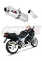 exhaust muffler DOMINATOR oval fits the motorcycle Honda VFR 750 1990   1992 6