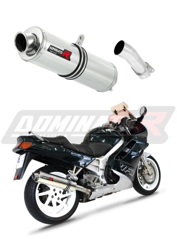 HONDA VFR 750 RC36 1990 - 1992 Exhaust Muffler Auspuff Sportauspuff Silencer Echappement Silencieux Scarico Scarichi Escape Wydech Tłumik ROUND Dominator x