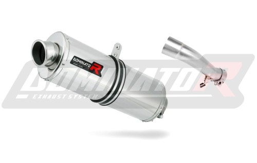 exhaust muffler DOMINATOR oval fits the motorcycle Honda CB 500 F 2013   2015 3