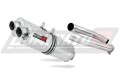exhaust muffler DOMINATOR oval fits the motorcycle Honda VTR 1000F Firestorm 2002   2006 3