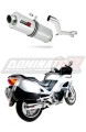 exhaust muffler DOMINATOR oval fits the motorcycle Honda NT 650 V DEAUVILLE RC47 1998   2005 5