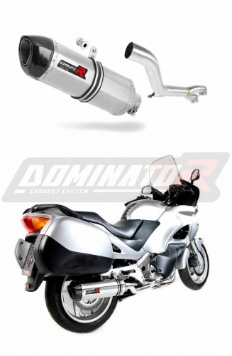 exhaust muffler DOMINATOR HP1 fits the motorcycle Honda NT 650 V DEAUVILLE RC47 1998   2005 5