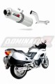 avgassystem ljuddämpare DOMINATOR rund passar till motorcykeln Honda NT 650 V DEAUVILLE RC47 1998   2005 5