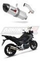 NC 700 750 S EXHAUST Honda Muffler Auspuff Sportauspuff Silencer Echappement Silencieux Scarico Scarichi Escape Wydech Tłumik HP1 Carbon End Cap 2012 - 2020 Dominator x