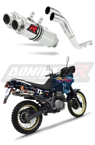 Honda NX 650 DOMINATOR RD02 1988 - 1994 Avgas Ljuddämpare GP1 + dB killer
