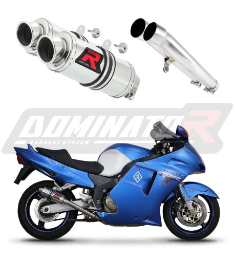 exhaust muffler DOMINATOR GP1 fits the motorcycle Honda CBR 1100 XX 1996   2006 6