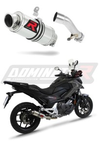 Honda NC 700 / 750 X 2012 - 2020 Avgas Ljuddämpare GP1 + dB killer