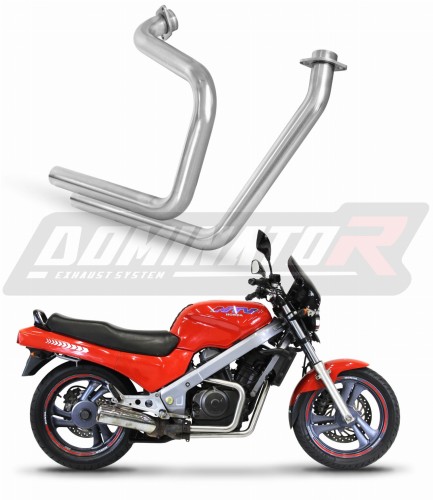 NTV 650 REVERE RC33 1988 -1997  Exhaust Cat Eliminator Catalyst Catalytic Converter Linkpipe Decat Downpipe  Headers Head Pipe Down Pipe Collector Manifold  DOMINATOR x