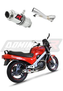 Honda NTV 650 REVERE 1988 - 1997 Avgas Ljuddämpare GP1 + dB killer