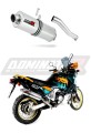 exhaust muffler DOMINATOR oval fits the motorcycle Honda XRV 750 AFRICA TWIN RD07 1993   1995 5