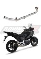 exhaust manifold header DOMINATOR  fits the motorcycle NC 700 / 750 D INTEGRA  4