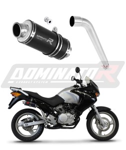 Honda XL 125 V VARADERO 2007 - 2012 Avgas Ljuddämpare GP1 SVART + dB killer