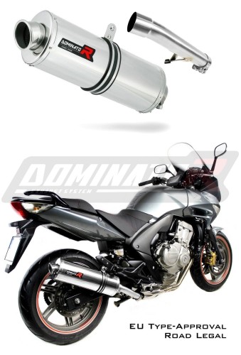 CBF 600 Exhaust HONDA Homologated EC Type approval  Street legal Approval Certificate Muffler Auspuff Sportauspuff Silencer Echappement Silencieux Scarico Scarichi Escape Wydech Tłumik OVAL 2008 - 2013 Dominator x
