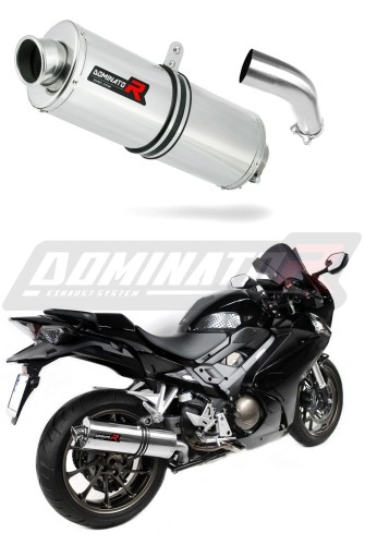 VFR 800 F EXHAUST Honda Muffler Auspuff Sportauspuff Silencer Echappement Silencieux Scarico Scarichi Escape Wydech Tłumik OVAL 2014 - 2019 Dominator  x