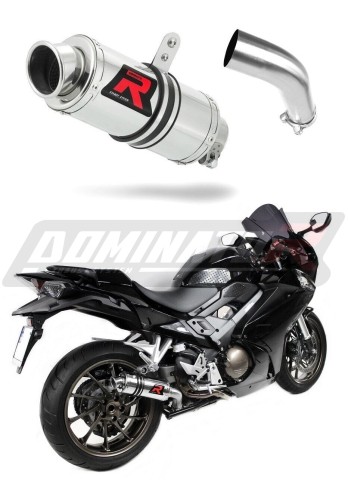 VFR 800 F EXHAUST Honda Muffler Auspuff Sportauspuff Silencer Echappement Silencieux Scarico Scarichi Escape Wydech Tłumik GP 1 2014 - 2019 Dominator  x