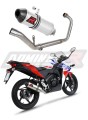 complete exhaust system with muffler DOMINATOR Full System HP3 fits to Honda CBR 125 R 2011  2018 6