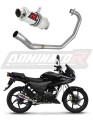 complete exhaust system with muffler DOMINATOR Full System GP1 fits the motorcycle Honda CBF 125 2009   2014 6