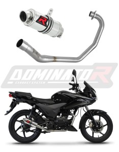 Honda CBF 125 2009 - 2014 Komplett avgassystem Ljuddämpare GP1 + dB killer