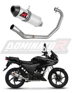 Honda CBF 125 2009 - 2014 Komplett avgassystem Ljuddämpare HP3 + dB killer