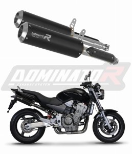 Honda CB 900F HORNET 2002 - 2007 Avgas Ljuddämpare GP SVART + dB killer
