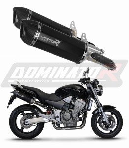 Honda CB 900F HORNET 2002 - 2007 Avgas Ljuddämpare HP1 SVART + dB killer