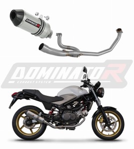 Honda VTR 250 2009 - 2015 Komplett avgassystem LjuddämpareHP3 + dB killer