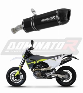 Husqvarna 701 SM Supermoto 2021 - 2023 Avgas Ljuddämpare HP1 SVART + dB killer