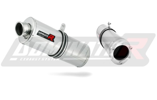 GT 650 EXHAUST Hyosung Muffler Auspuff Sportauspuff Silencer Echappement Silencieux Scarico Scarichi Escape Wydech Tłumik OVAL Dominator  x