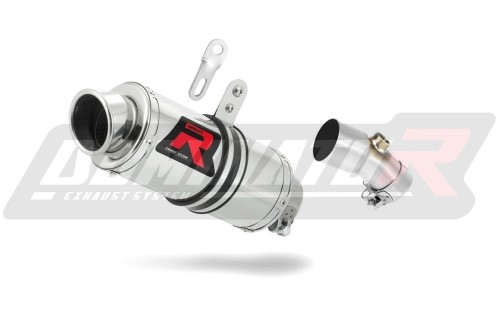 exhaust muffler DOMINATOR GP1 fits the motorcycle Kawasaki KLE 650 Versys 2006   2014 3