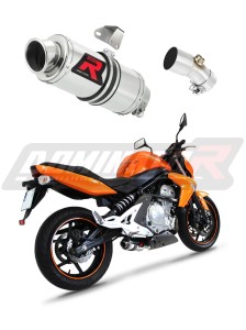 Kawasaki ER - 6 N / F 650 2006 - 2008 Avgas Ljuddämpare GP1 + dB killer