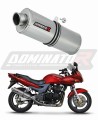 exhaust muffler DOMINATOR oval fits the motorcycle Kawasaki ZR7 / ZR7S 1999   2004 8