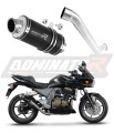 exhaust muffler DOMINATOR GP1 BLACK fits the motorcycle Kawasaki Z750 2004   2006 6