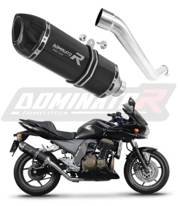 Kawasaki Z750 2004 - 2006 Avgas Ljuddämpare HP1 SVART + dB killer