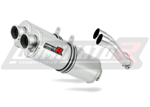 wydech tłumik DOMINATOR Owalny pasujący do motocykla Kawasaki GPZ 500 1987 - 2003 3