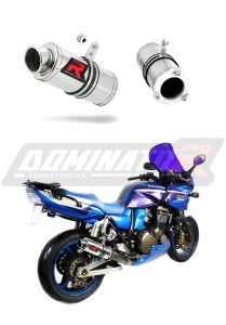 Kawasaki ZRX 1200 2001 - 2007 Avgas Ljuddämpare GP1 + dB killer