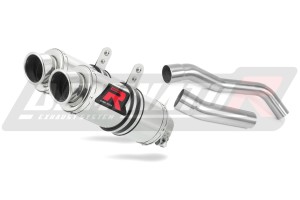 Kawasaki Z1000 2007 - 2009 Avgas Ljuddämpare GP1 + dB killer