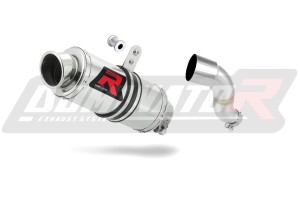 Kawasaki ZX3R ZX 300R Avgas Ljuddämpare GP1 + dB killer