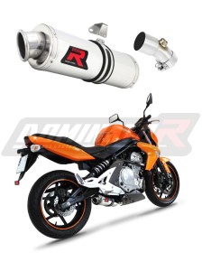 Kawasaki ER - 6 N / F 650 2009 - 2011 Avgas Ljuddämpare OV + dB killer