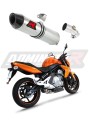ER-6N ER-6F 650 EXHAUST Kawasaki Muffler Auspuff Sportauspuff Silencer Echappement Silencieux Scarico Scarichi Escape Wydech Tłumik Carbon Tip HP2 2009 - 2011 Dominator x