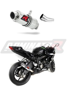Kawasaki ZX6R 636 2009 - 2024 Avgas Ljuddämpare GP1 + dB killer