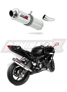 Kawasaki ZX6R 636 2009 - 2024 Avgas Ljuddämpare ST + dB killer