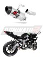 ZX6R ZX636 LOW LEVEL EXHAUST Kawasaki Muffler Auspuff Sportauspuff Silencer Echappement Silencieux Scarico Scarichi Escape Wydech Tłumik Carbon Tip HP3 2009 - 2016 Dominator  x
