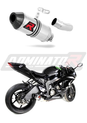 exhaust muffler DOMINATOR HP3 fits the motorcycle Kawasaki ZX6R 636 2009   2024 7