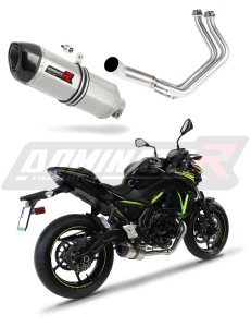 Kawasaki Z650 2017 - 2023 Komplett avgassystem LjuddämpareHP1 + dB killer