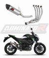 complete exhaust system with muffler DOMINATOR Full System HP8 fits the motorcycle Kawasaki Z800 2013   2016 7