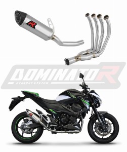 Kawasaki Z800 2013 - 2016 Komplett avgassystem Ljuddämpare HP8 + dB killer