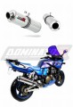ZRX 1200 S EXHAUST Kawasaki Muffler Auspuff Sportauspuff Silencer Echappement Silencieux Scarico Scarichi Escape Wydech Tłumik ROUND 2001 - 2007 Dominator  x