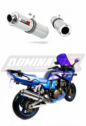 ZRX 1200 S EXHAUST Kawasaki Muffler Auspuff Sportauspuff Silencer Echappement Silencieux Scarico Scarichi Escape Wydech Tłumik ROUND 2001 - 2007 Dominator  x